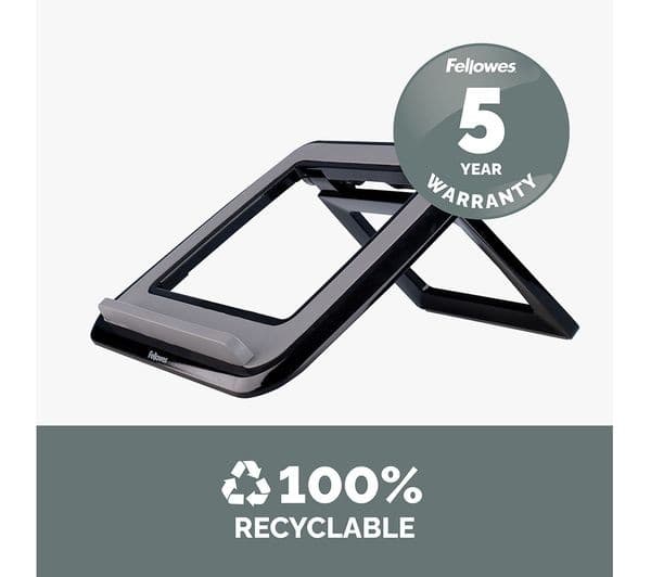 FELLOWES I-Spire Series Quick Lift Laptop Stand - Black - Image 7
