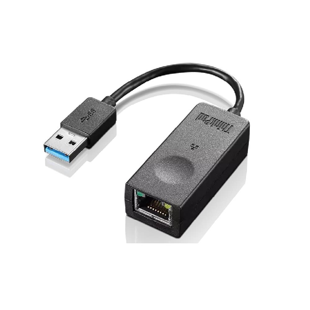 Lenovo ThinkPad USB 3.0 to Ethernet Network Adapter Black - Image 1