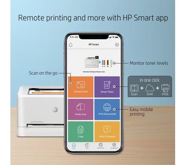 HP Color LaserJet Pro M255dw Wireless Laser Printer - Image 8