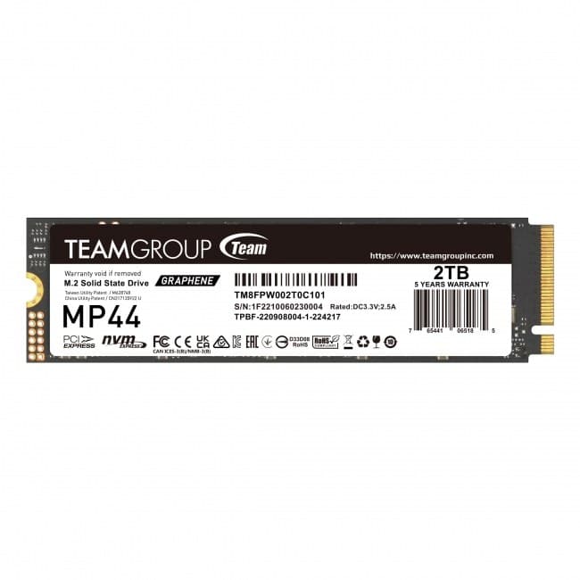 Team Group MP44 M.2 2 TB PCI Express 4.0 NVMe - Image 1