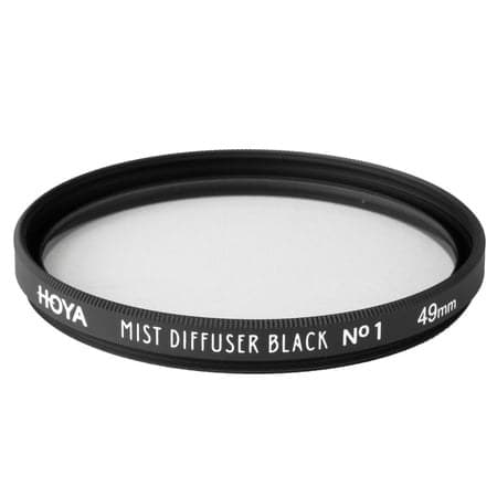 Hoya 49mm Mist Diffuser Black No. 1 Glass Filter - Image 1