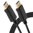 Maplin DisplayPort auf Displayport Kabel 4K Ultra HD 1m schwarz thumbnail 2