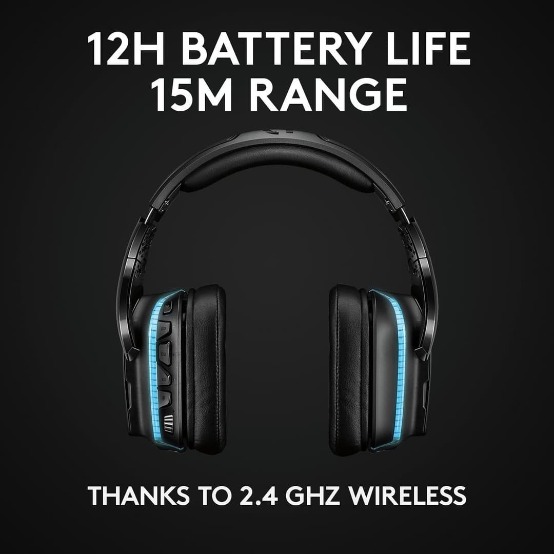 Logitech G935 Wireless PC Gaming Headset - Image 2