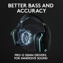 Logitech G935 Wireless PC Gaming Headset thumbnail 3