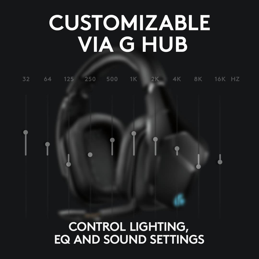 Logitech G935 Wireless PC Gaming Headset - Image 5