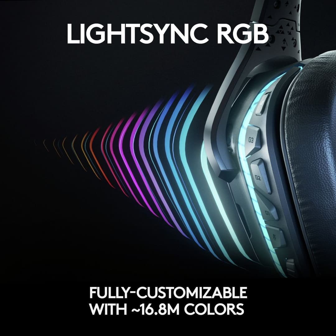 Logitech G935 Wireless PC Gaming Headset - Image 7