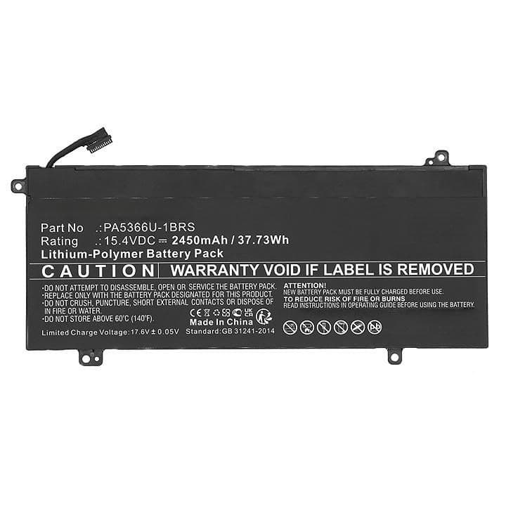CoreParts Laptop Battery for Toshiba Dynabook 37.73Wh 15.4V 2450mAh Li-ion - Black (MBXTO-BA0073)