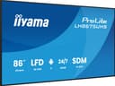 iiyama LH8675UHS-B2AG Signage Display Digital signage flat panel 2.17 m (85.6") LCD Wi-Fi 500 cd/m² 4K Ultra HD Black Built-in processor Android 11 24/7 thumbnail 4
