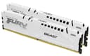 Kingston Technology FURY Beast 64GB 6400MT/s DDR5 CL32 DIMM (Kit of 2) White EXPO thumbnail 1