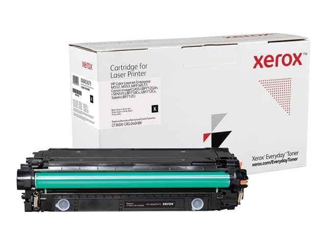 Everyday - High Yield - black - compatible - toner cartridge (alternative for: Canon CRG-040HBK, HP CF360X)
