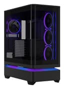 ASUS Prime AP304 ARGB Tempered Glass ATX Mid-Tower Case - Black thumbnail 2