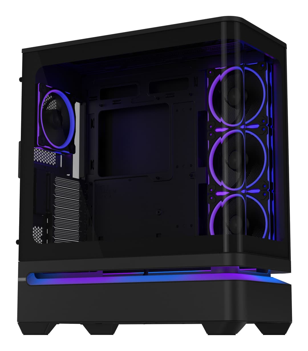 ASUS Prime AP304 ARGB Tempered Glass ATX Mid-Tower Case - Black - Image 3