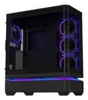 ASUS Prime AP304 ARGB Tempered Glass ATX Mid-Tower Case - Black thumbnail 3