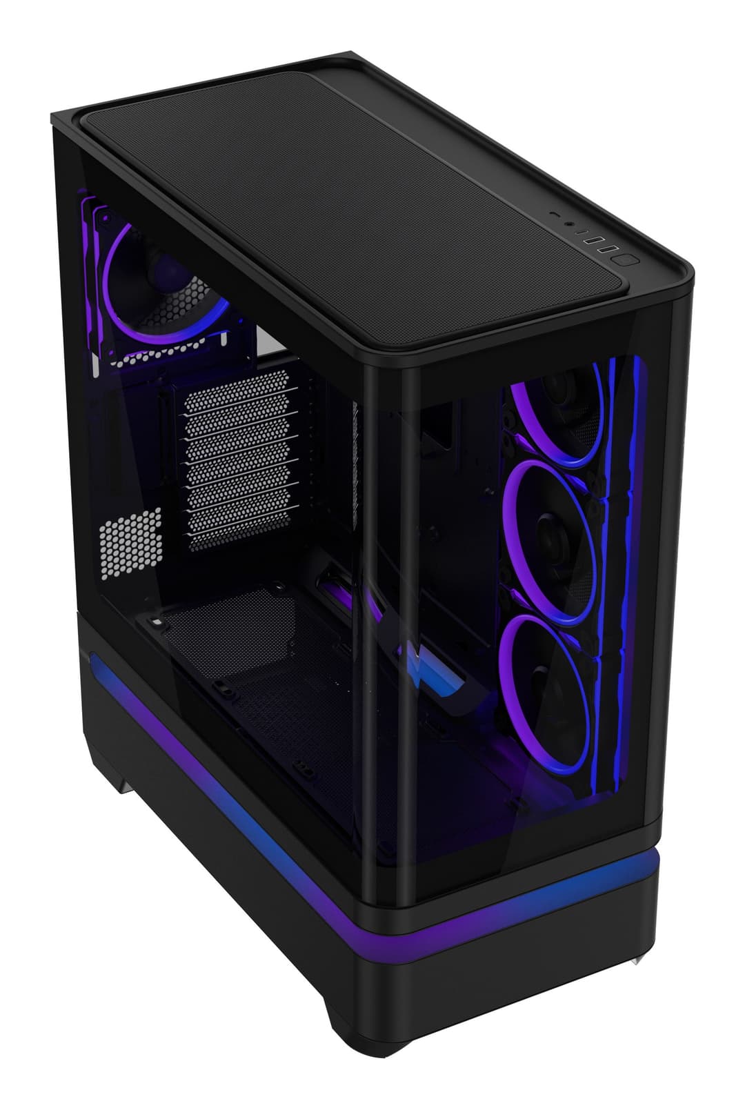 ASUS Prime AP304 ARGB Tempered Glass ATX Mid-Tower Case - Black - Image 4