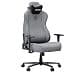 Anda Seat Novis Max Gaming Chair for Adults - Large Reclining Video Game Chairs, Linen Fabric Ergonomic Gaming Chair, Heavy Duty Back Lumbar Support - Grey Fabric Computer Chairs for Home & Work thumbnail 2
