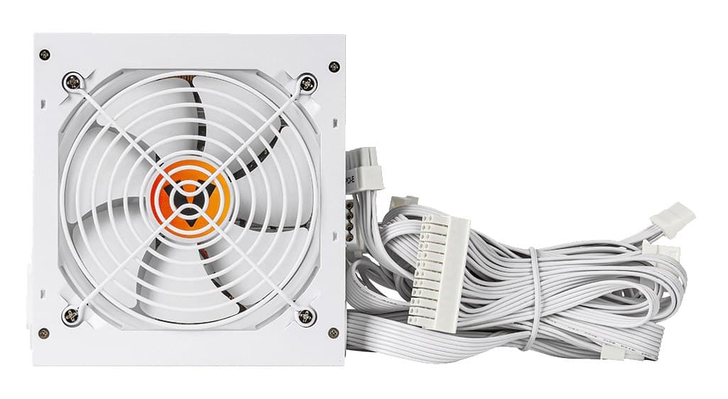 Vida 500W 80+ Bronze ATX Power Supply - White (ATX-500W-WHT) - Image 1