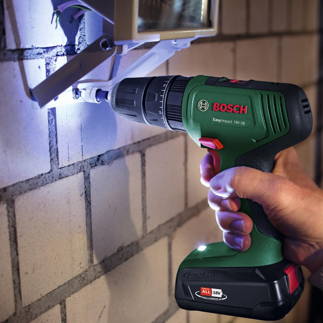 Bosch EasyImpact 18V-38 Cordless Combi Drill - Green - Image 6