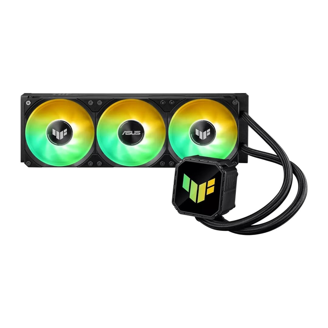 ASUS TUF Gaming LC III 360 ARGB Intel/AMD AIO Liquid CPU Cooler - Black - Image 1