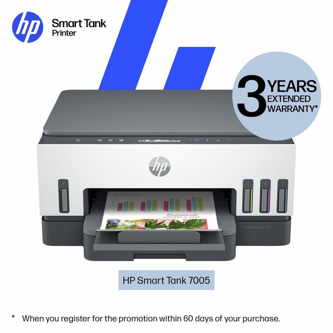 HP Smart Tank 7005 Printer Black/Grey - Image 2