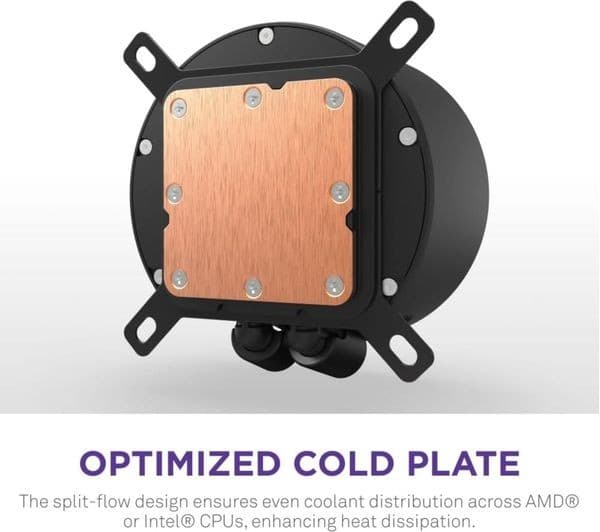 NZXT Kraken Elite 420 RGB Liquid CPU Cooler Black - Image 3