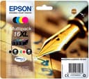 EPSON Pen & Crossword T1636 XL Cyan, Magenta, Yellow & Black Ink Cartridge - Multipack thumbnail 1