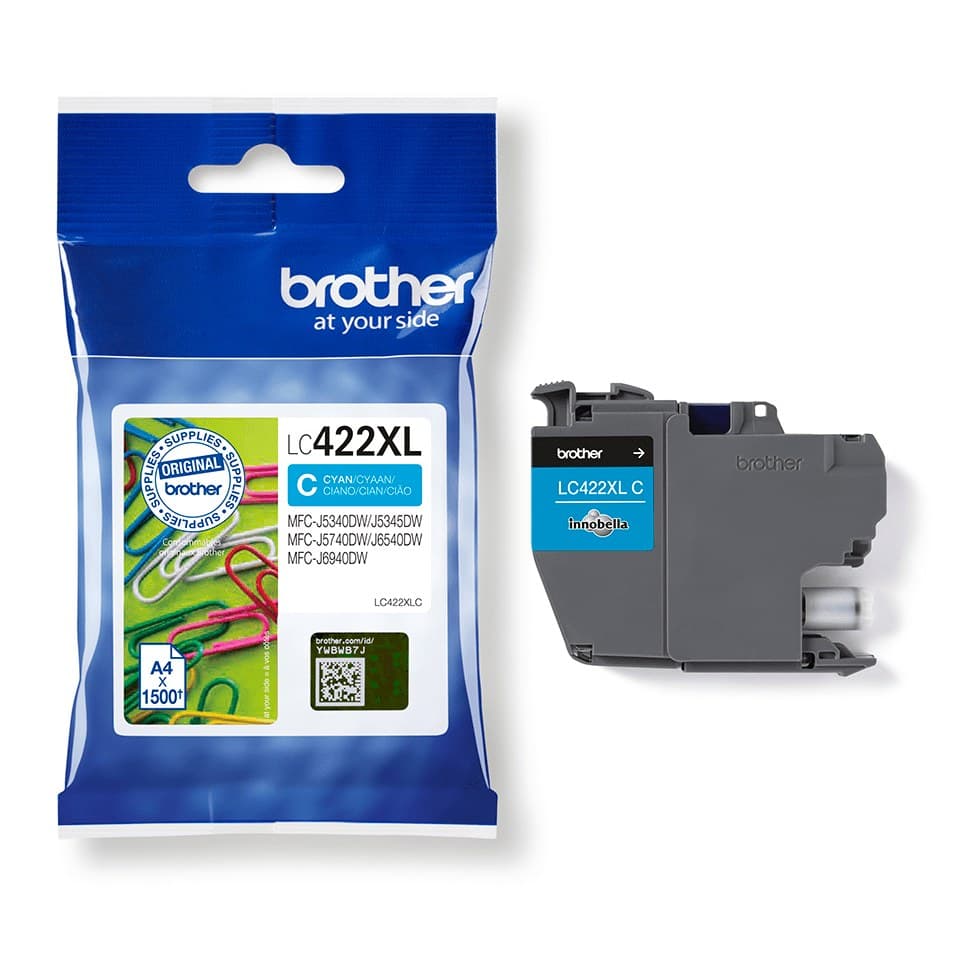 Brother LC422XLC ink cartridge 1 pc(s) Original Cyan - Image 3
