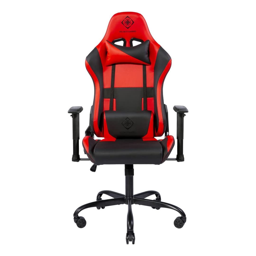 Deltaco DC210 Faux Leather Gaming Chair - Black and red - Image 2