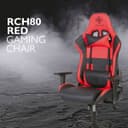 Deltaco DC210 Faux Leather Gaming Chair - Black and red thumbnail 3