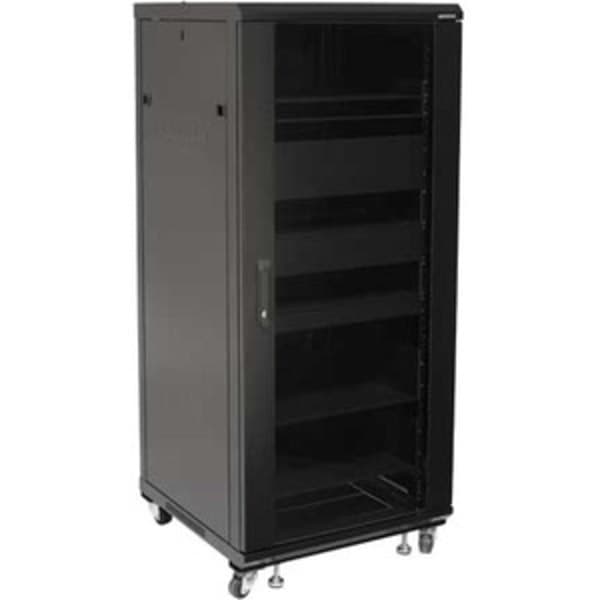 Sanus - Component 100 Series 27U A/V Rack - Black - Image 1
