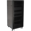 Sanus - Component 100 Series 27U A/V Rack - Black thumbnail 1