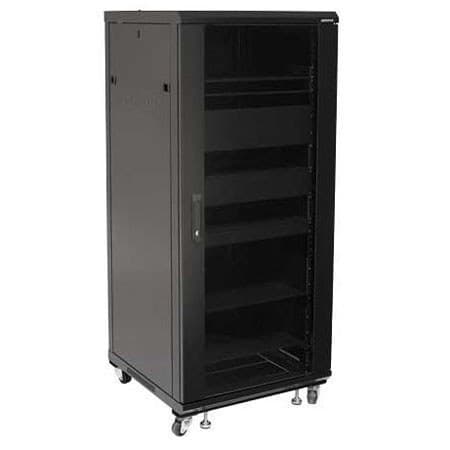 Sanus - Component 100 Series 27U A/V Rack - Black - Image 2