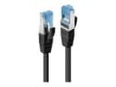 Lindy Cat.6A S/FTP LSZH Snagless Gigabit Ethernet Cable Black 5m thumbnail 3