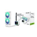 ASRock Challenger 240 Digital AIO Liquid CPU Cooler, 240mm Radiator, 3" Digital Display, ARGB - White thumbnail 1