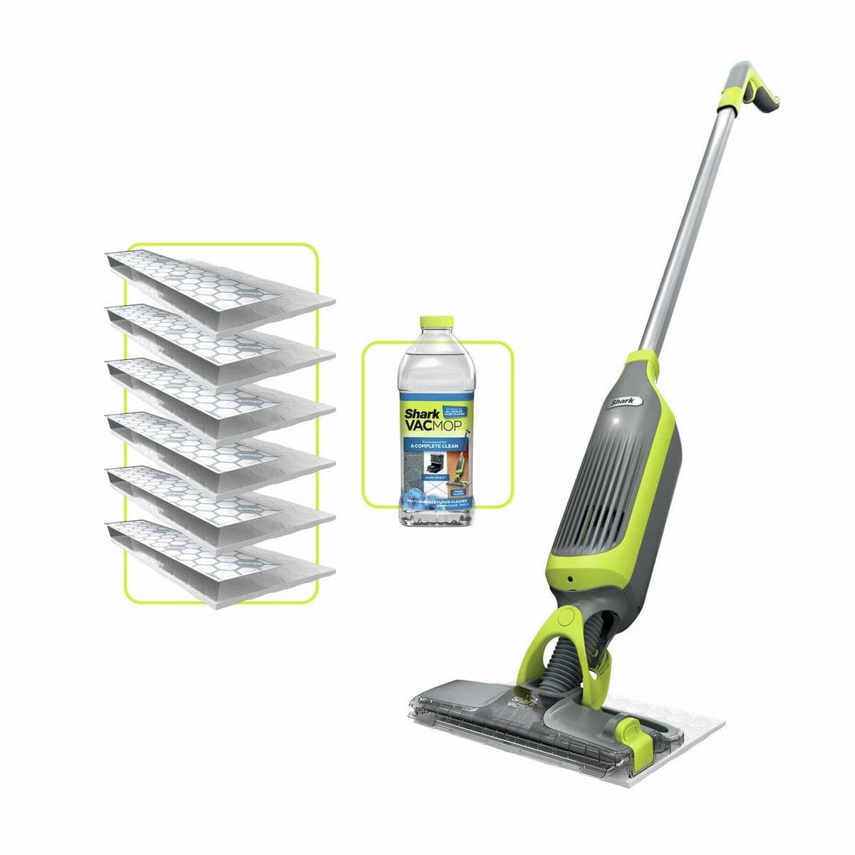 Shark VacMop VM200UK Cordless 2-in-1 Vacuum Mop with Targeted Spray