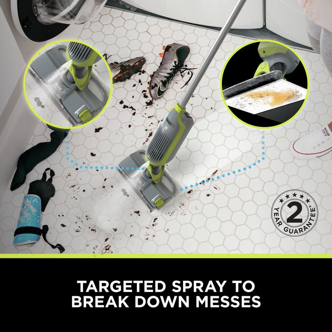 Shark VacMop VM200UK Cordless 2-in-1 Vacuum Mop with Targeted Spray - Image 7