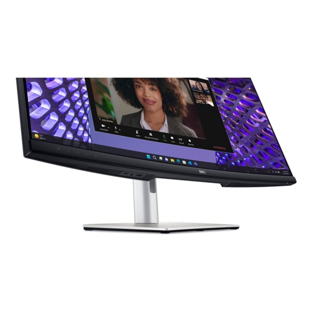 Dell P3424WEB 34" Curved Ultrawide Quad HD Video Confrencing Monitor with Built in Webcam - Image 3