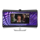 Dell P3424WEB 34" Curved Ultrawide Quad HD Video Confrencing Monitor with Built in Webcam thumbnail 5