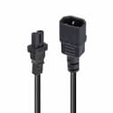 Lindy 1m IEC C14 to IEC C7 (Figure 8) Power Cable thumbnail 1
