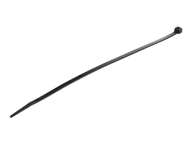 StarTech CBMZT10BK Cable Ties 25cm 1000 Pack Black - Image 2