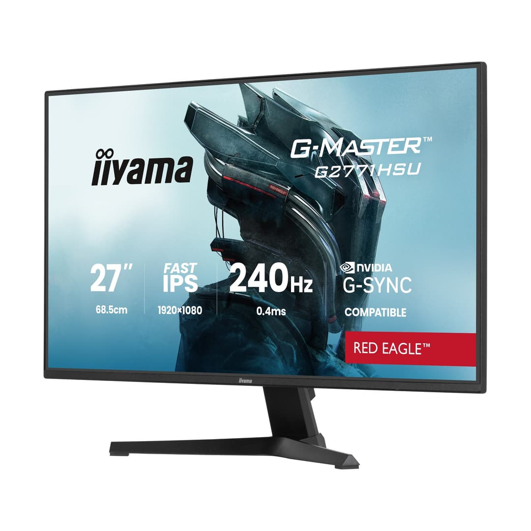 iiyama G-Master G2771HSU-B1 27" Fast IPS Full HD 240Hz 0.4ms G-Sync Gaming Monitor with Speakers - Image 3
