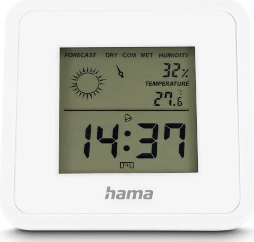 Hama Borneo Electronic environment thermometer Indoor White - Image 1