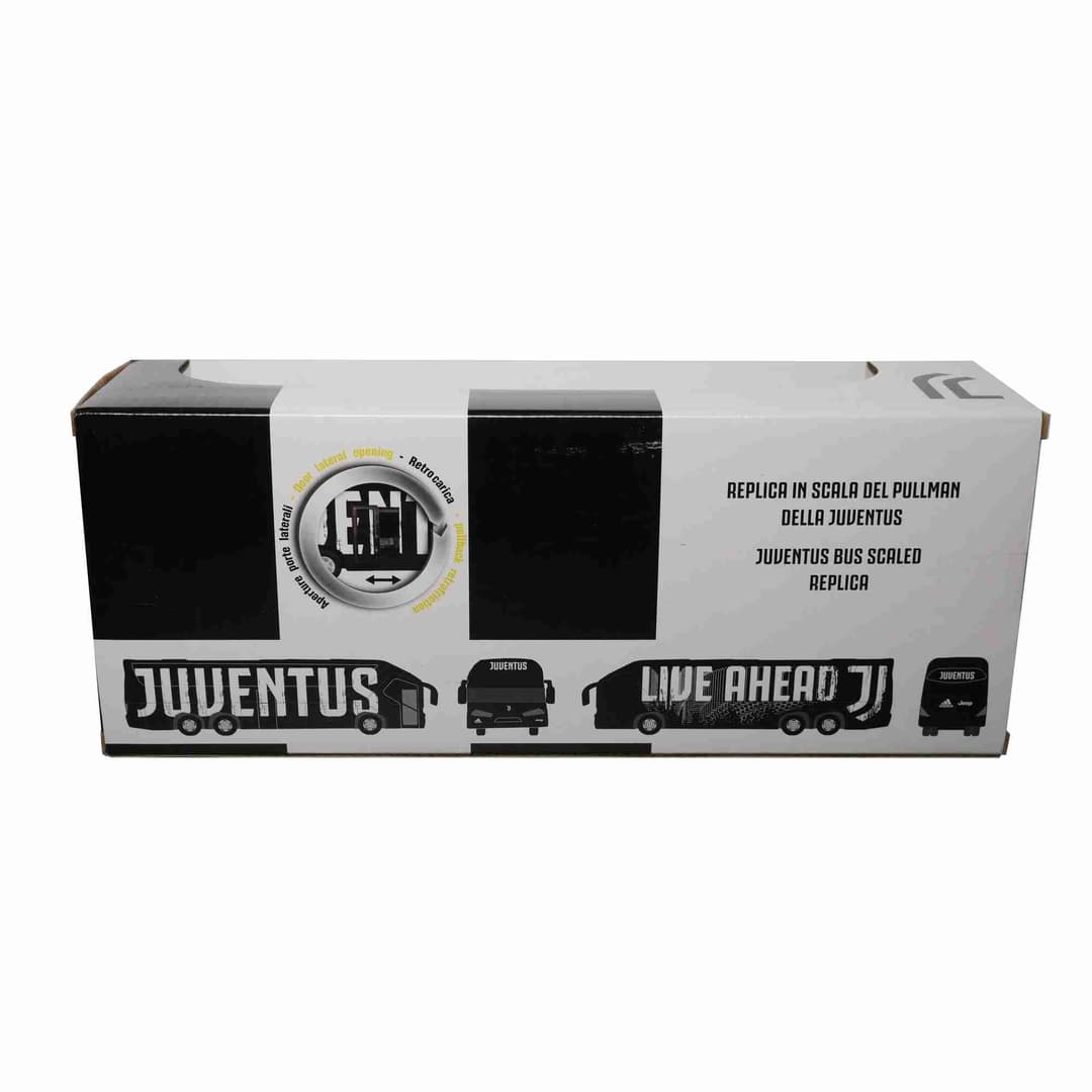 Juventus FC Bus Model Football Team Coach Toy - Image 4