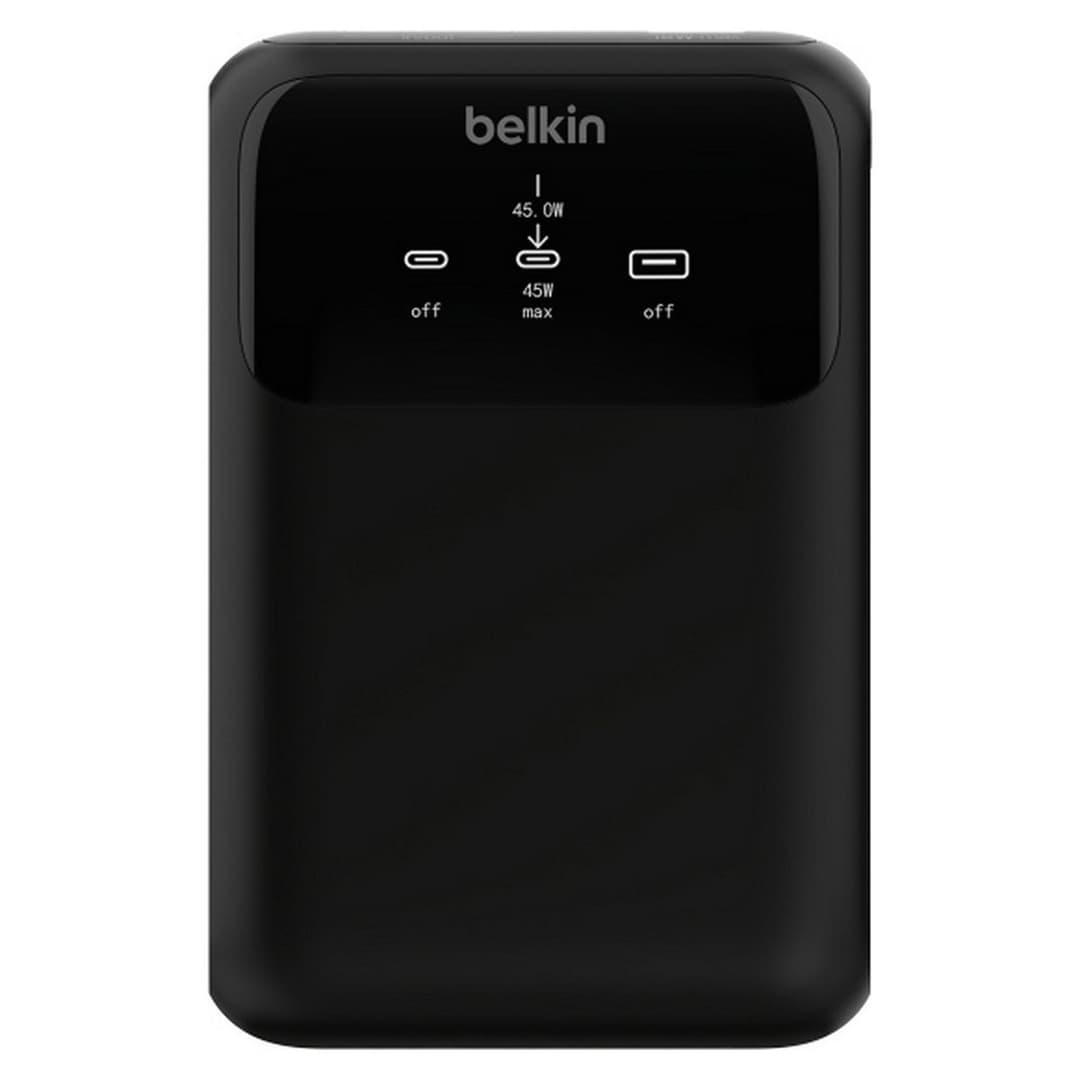 Belkin 20,000mAh 65W Laptop Charger Power Bank USB-C - Black - Image 2
