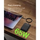 Belkin 20,000mAh 65W Laptop Charger Power Bank USB-C - Black thumbnail 3