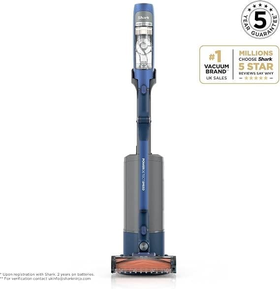 SHARK PowerDetect Speed Clean and Empty Pet IA3241UKT Cordless Vacuum Cleaner - Ultramarine - Image 2