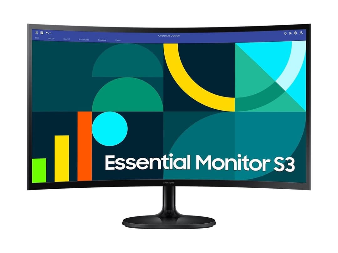 Samsung S27D360GAU 27" Monitor Full HD Black - Image 1