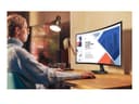 Samsung S27D360GAU 27" Monitor Full HD Black thumbnail 6