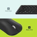 Styletech MK520 Wireless Mouse and Keyboard - Pastel Blue thumbnail 6