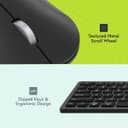 Styletech MK520 Wireless Mouse and Keyboard - Pastel Blue thumbnail 7