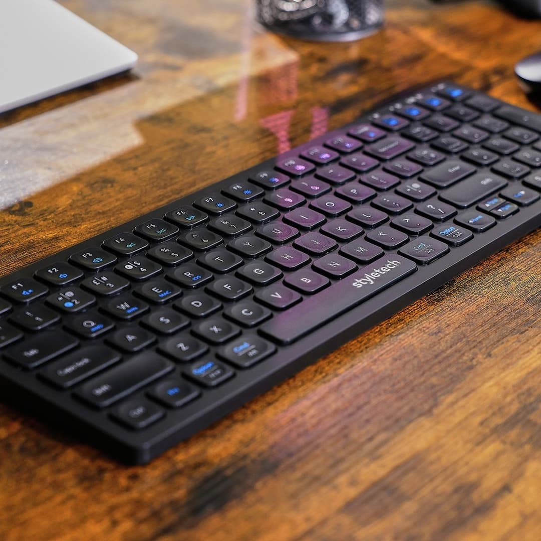 Styletech MK520 Wireless Mouse and Keyboard - Pastel Blue - Image 10